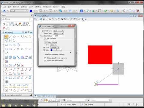 How to: Create solid fill/pattern in MicroStation