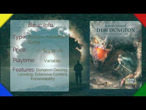 An Adventures in Solitaire review of D100 Dungeon