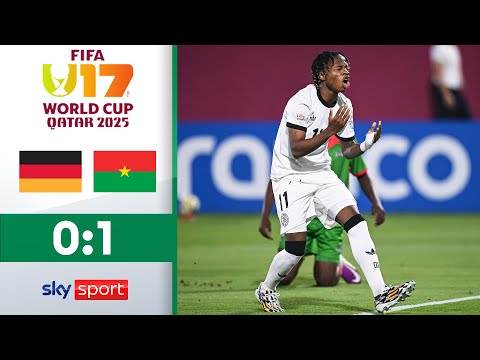 Der Titelverteidiger ist raus! | Deutschland - Burkina Faso | U17-WM 2025 Highlights Achtelfinale