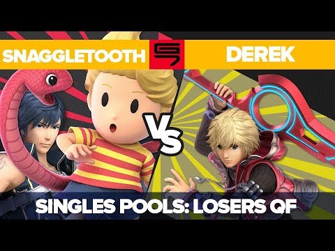 SnaggleTooth vs Derek - Ultimate Singles: Pools R2 Losers QF - Genesis 7 | Lucas, Chrom vs Shulk