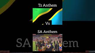 Tz Anthem vs SA anthem  #visitzanzibar #anthem #tanzania #southafrica