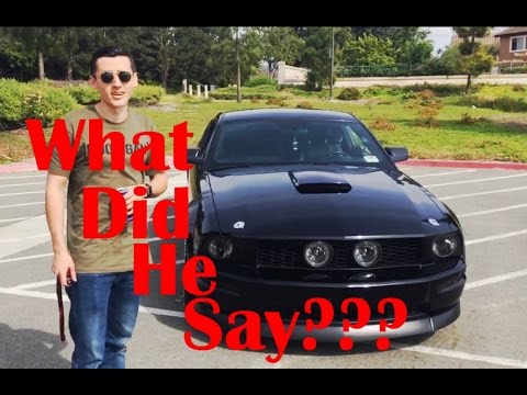 Sh*t Mustang Owners Say