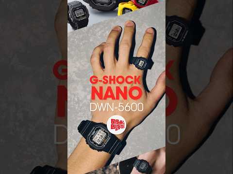 G-Shock NANO - A nano sized Gshock DWN -5600 #watch #casio #trending