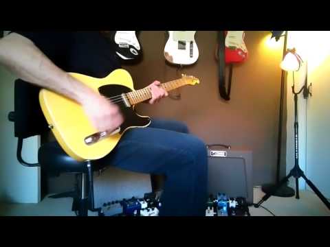 Budz Danocaster PU set Demo  Danocaster Freakin Era Blackguard Telecaster