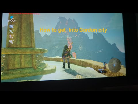 How to get into Goron city