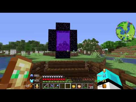 Season 11 Minecraft Modded Survival Episode 18 - Nether