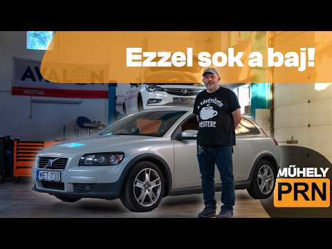 Mire hazaértünk, megszólalt a kettőstömegű – Volvo C30 1,6D – 2008  – MűhelyPRN 380.