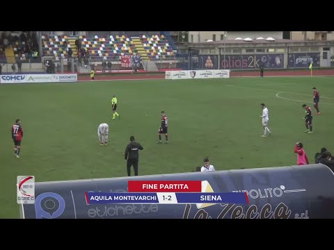 Montevarchi alla deriva, Siena sorride 1-2