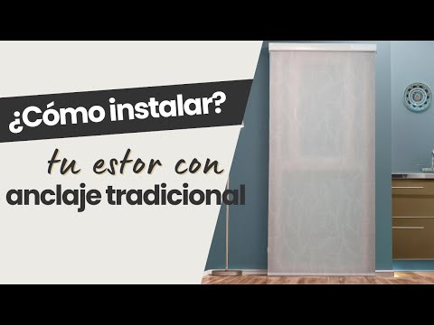 ¿Cómo Instalar un Estor con Sistema Tradicional?