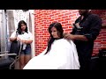 Old Fashioned Mom Forced To Get A Makeover In Gents Barbershop ‍ ️
