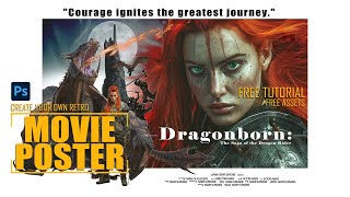 REVEALED Poster Design in Photoshop Secrets Nobody Knows!