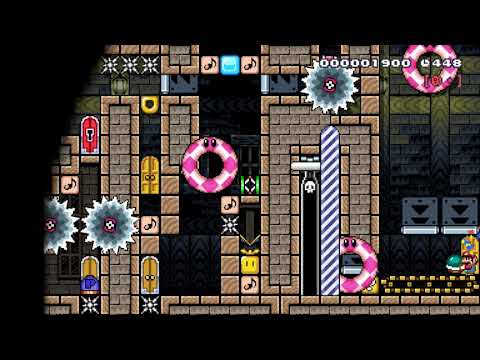 [Super Mario Maker Puzzle] One Screen: Terminus by MarsMatrix