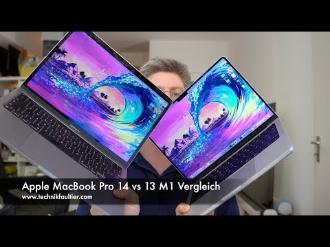 Apple MacBook Pro 14 vs 13 M1 Vergleich