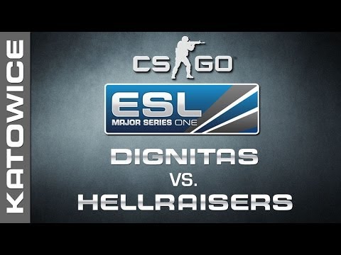 Dignitas vs. HellRaisers - Quarterfinal Map 1 - EMS One Katowice 2014 - CS:GO