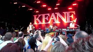 Keane - Again and Again (Live Dalby Forest, North Yorkshire 2010)