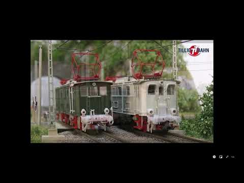 Tillig TT -  Video der Testfahrt der TT-E77 [PL]