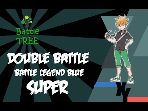 Tutorial Battle Tree - Battle Legend Blue (SUPER Double Battle)