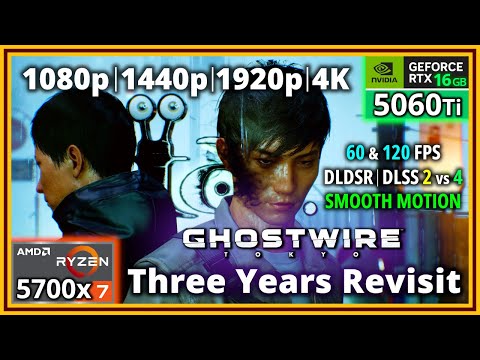 Ghostwire Tokyo - Ryzen 7 5700X & RTX 5060 Ti 16 GB - Another Unique Game from Tango, Revisited