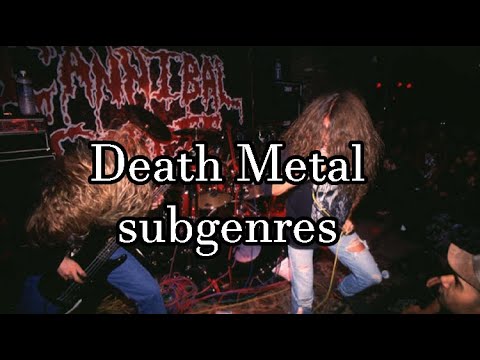 Death Metal subgenres