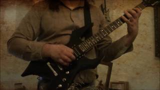 Manilla Road   The veils of negative existence guitar cover