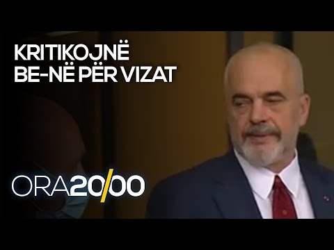 Kurti e Rama kritikojnë BE-në për vizat - 06.10.2021 - Klan Kosova