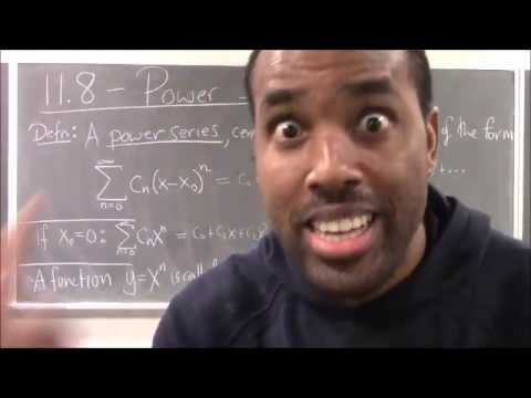 Math 1207-R04 Lecture 25 - Power Series; Radius and Interval of Convergence