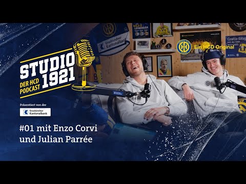 #01 mit Enzo Corvi und Julian Parrée | STUDIO 1921 - der HCD Podcast