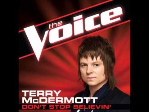 Terry McDermott: Don't Stop Believin' - The Voice (Studio Version)