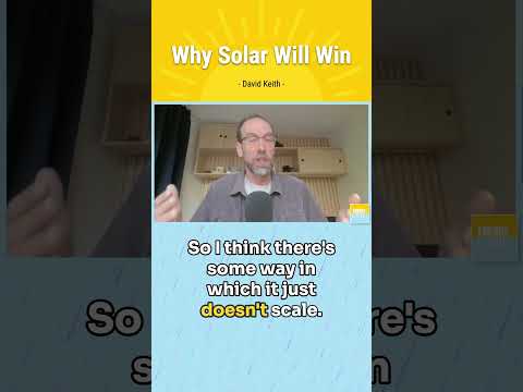 David Keith: Why Solar Energy Will Win  #podcast  #cleanenergy