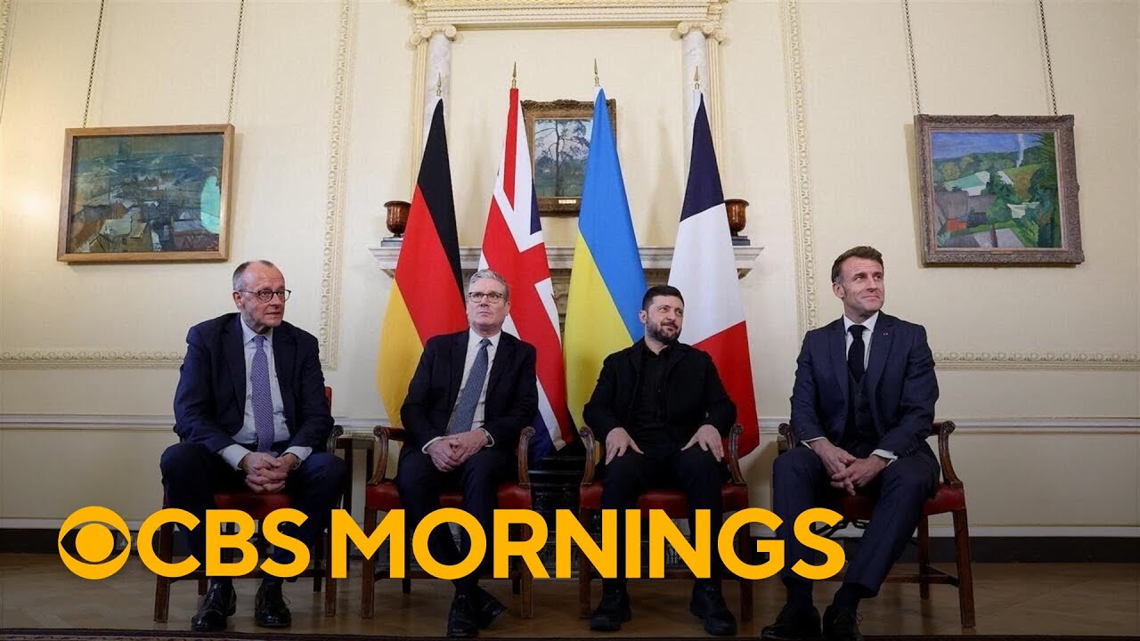 Zelenskyy meets with European leaders amid pushback over a U.S. proposal for Russia ceasefire