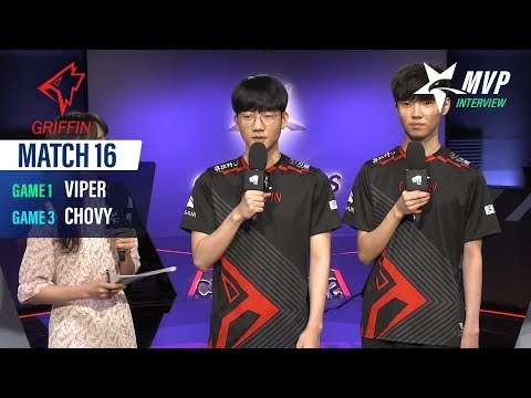 Interview with Viper, Chovy  | GRF vs HLE 06.14 | 2019 LCK Summer