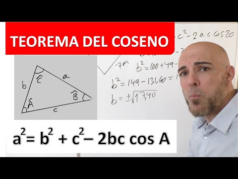 TEOREMA DEL COSENO. Ejercicios resueltos