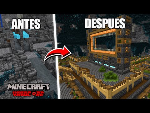 Turned La Mejor ANCIENT CITY into Minecraft Hardcore