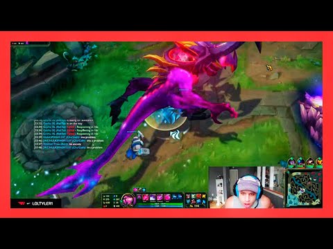 ❗ Tyler1 BIGGEST Cho'Gath Ever | Lol Clips