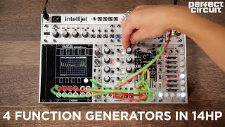 Video thumbnail for The Intellijel Quadrax is Four Powerful Function Generators in 14HP by Perfect Circuit