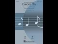Dream On (SATB Choir) - Arranged by Mark Brymer