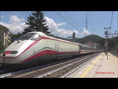 3 INTERCITY SUN IN TRANSITO A RONCO SCRIVIA. (GE) SAB. 10 - 7 - 2021.