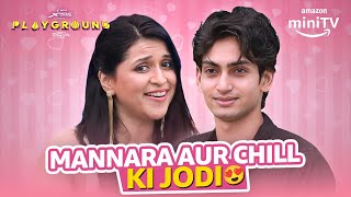 Mannara Aur Chill Gamer Ka Couple Dance😍| Playground Season 3 | Amazon miniTV