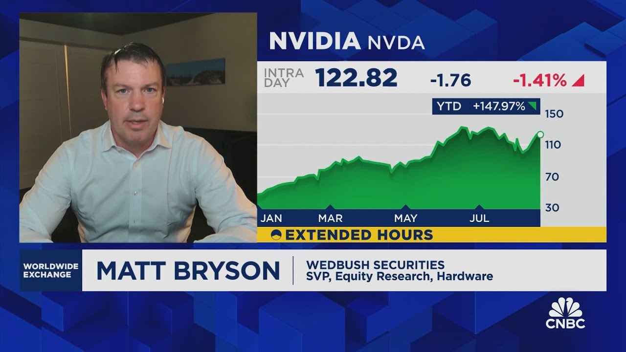 Bryson: There is still a ton of spending on the kind of chips Nvidia makes