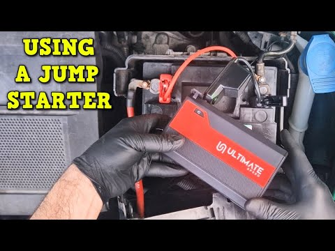 Using a Portable Jump Starter