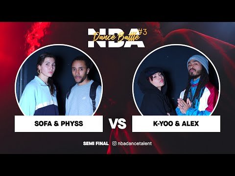 NBA Dance Battle #3 | SEMIS | K-Yoo & Alex VS Sofa & Physs
