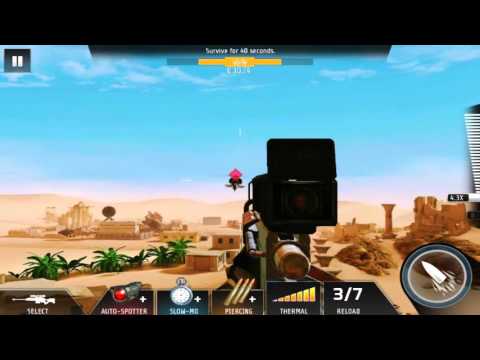 Kill Shot Bravo Region 7 Primary Mission 50 - Survive for 40 seconds