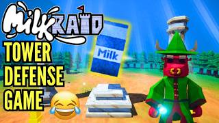 If Megabonk were a tower defense game you would get Milk Raid