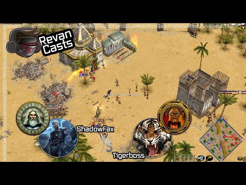 Comeback on a comeback! Shadowfax(Oranos) Vs Tigerboss(Hades) G3 Sheltered Pass #aom #ageofempires