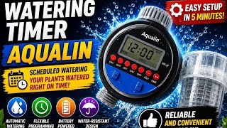 AQUALIN Bewässerungstimer: Test & Einrichtungsanleitung