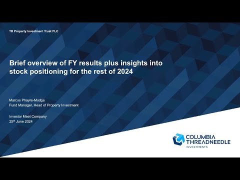 TR PROPERTY INVESTMENT TRUST PLC - Brief overview of FY results plus insights into stock positionin