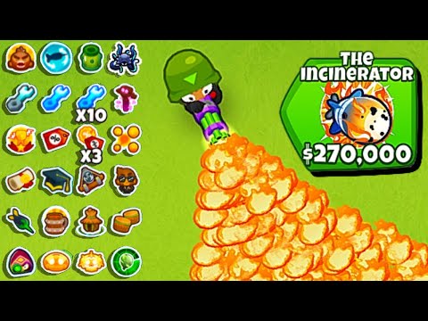 How far can Every GOD BOOSTED 4th Path Get? (Bloons TD 6)