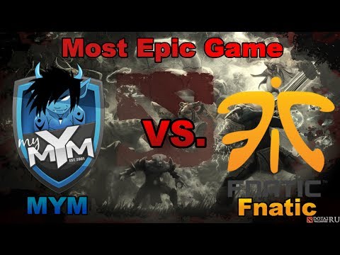 MYM vs Fnatic Most EPIC Dota 2 Game | joinDOTA League