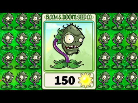 100% Chomper vs All ZomBotany 2 - Plants vs Zombies Mod (PVZ)