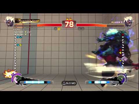 SSF4 Arcade Edition High Level Gameplay Youhei [Oni] vs. ARD1012 [Oni]